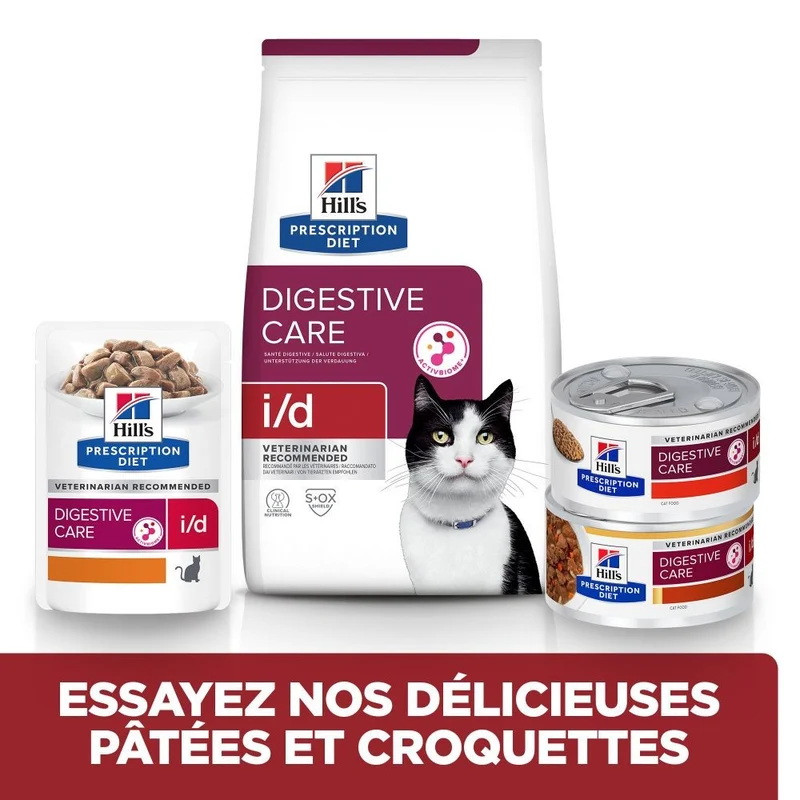 Hill's Prescription Diet i/d Digestive Care au poulet - croquettes chat