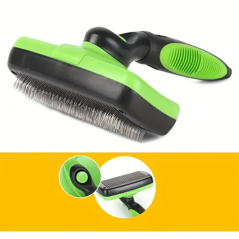 Brosse Autonettoyante Poils Gros Chien Toilettage