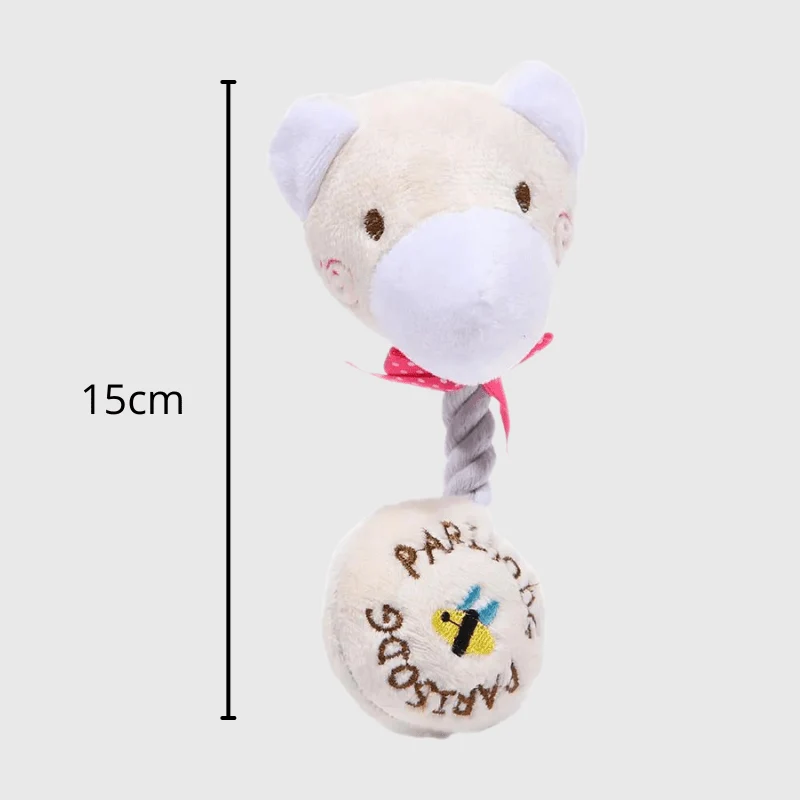 Peluche Souris Résistante Chien 15cm