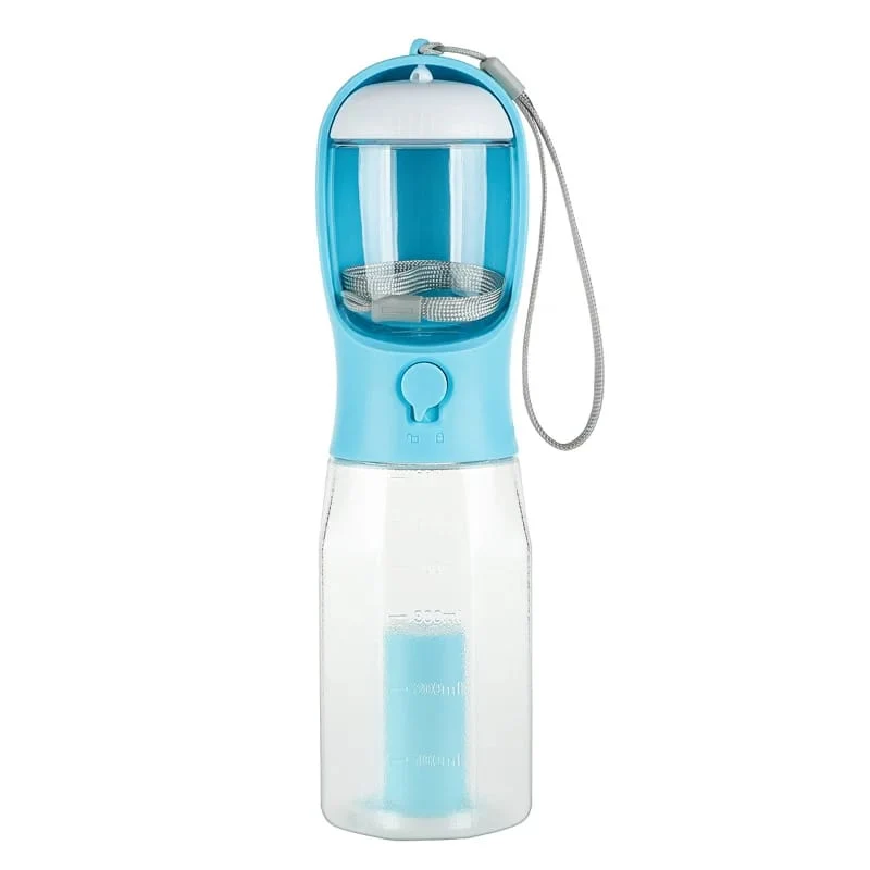 Gourde Portable Chien 3-en-1 300 600ml