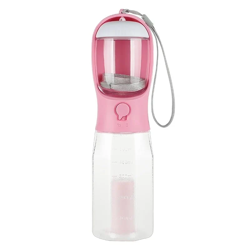 Gourde Portable Chien 3-en-1 300 600ml