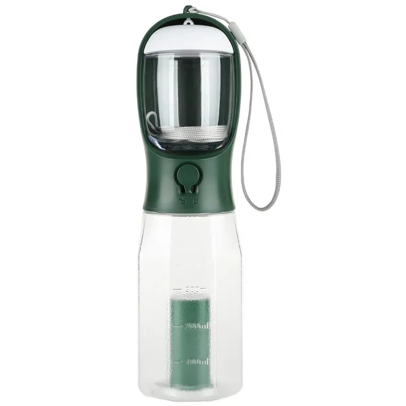 Gourde Portable Chien 3-en-1 300 600ml