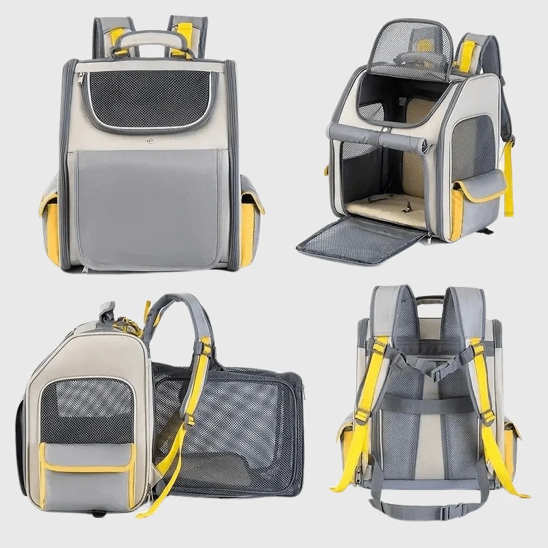 Sac Dos Transport Chien Dépliable Respirant