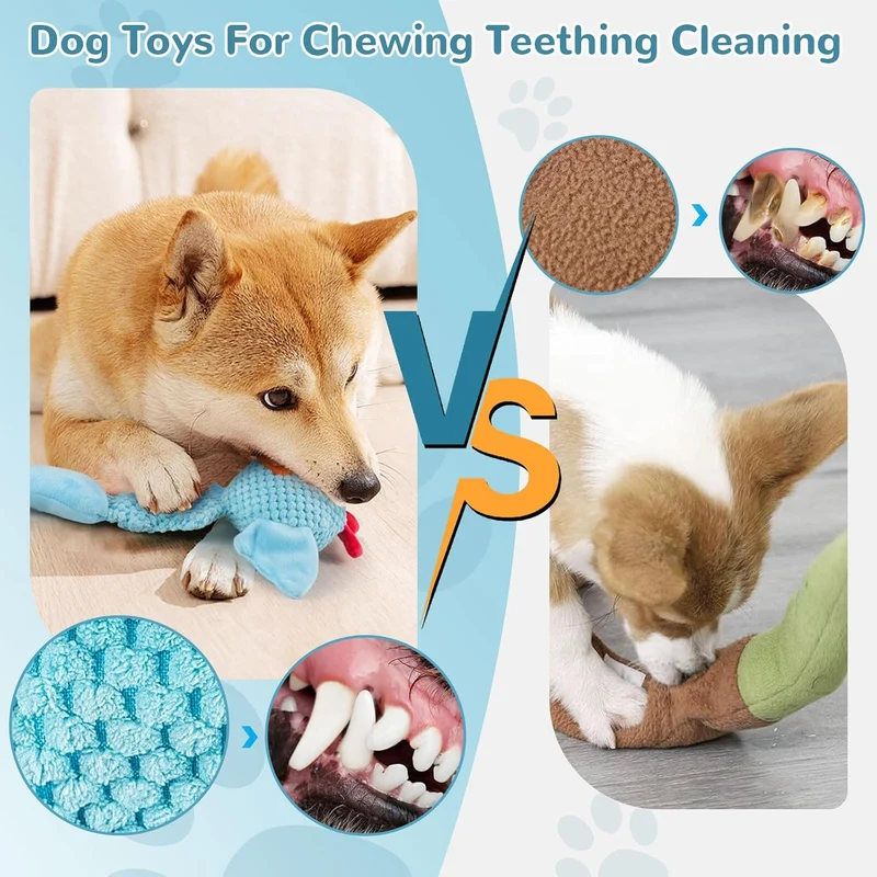 Jouet Squeaky Résistant Gros Chien 5 Modèles