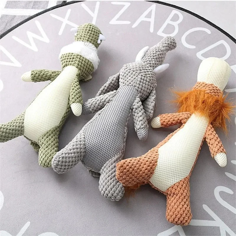 Peluche Animaux Chiot Grinçante 6 Modèles