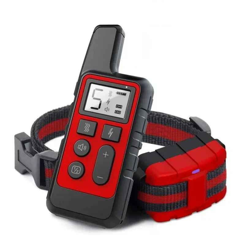 Collier Dressage Télécommande 500m Étanche Chien