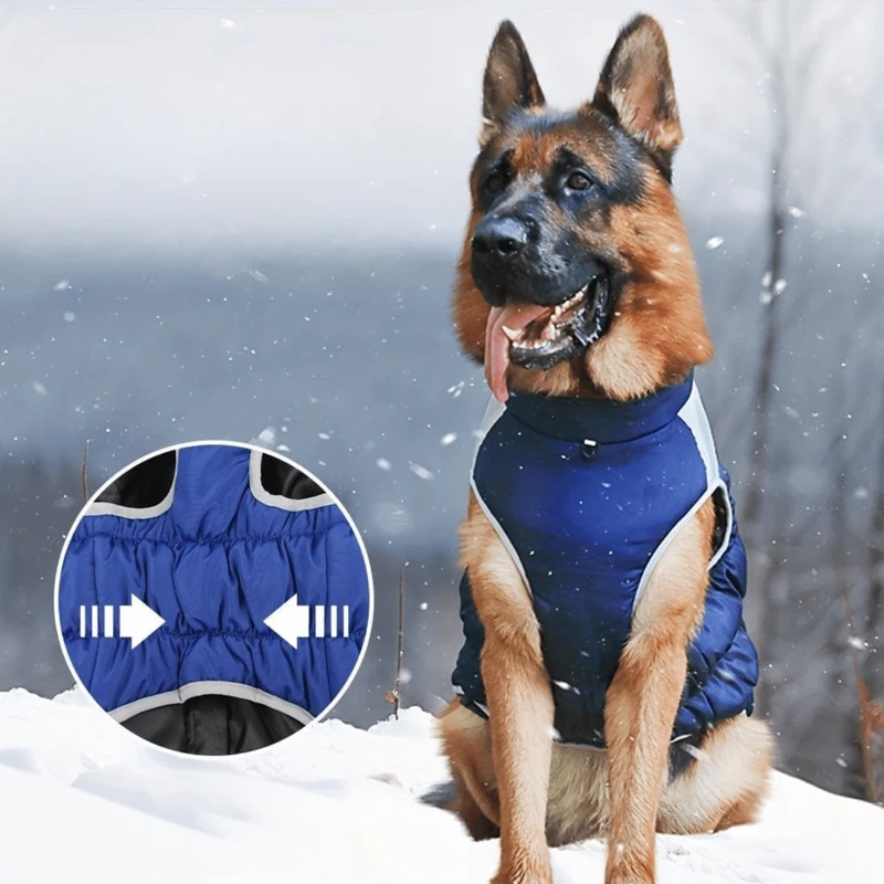 Manteau Hiver Imperméable Gros Chien XL 6XL