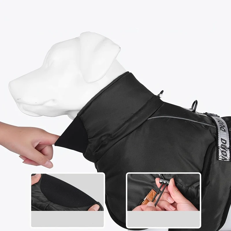 Manteau Hiver Réfléchissant Chien XL 6XL Coloris