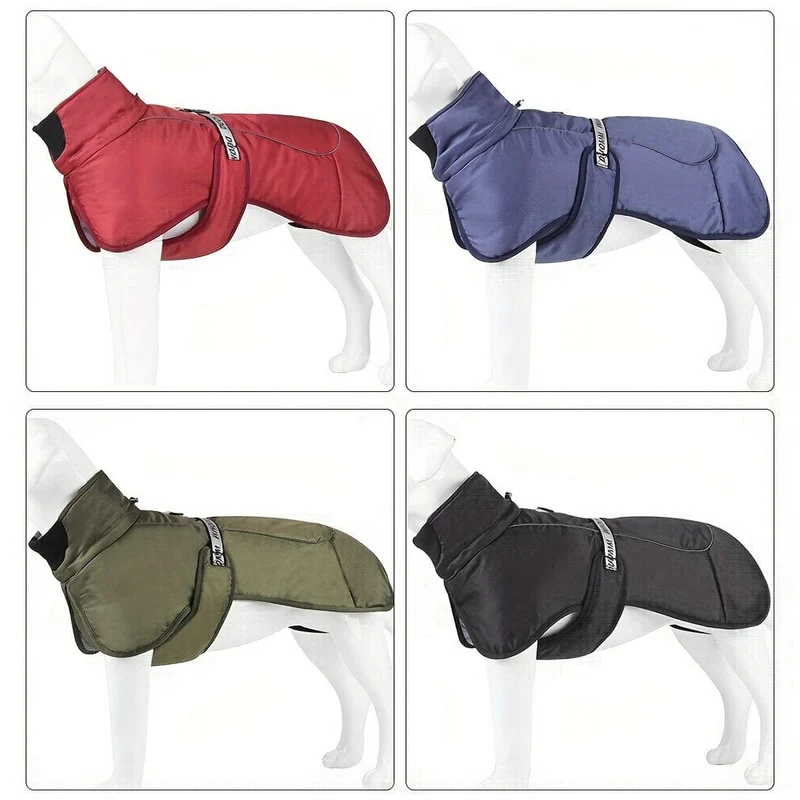 Manteau Hiver Réfléchissant Chien XL 6XL Coloris