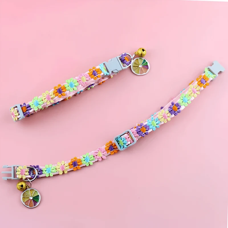Collier Chiot Femelle Léger Décoratif Réglable
