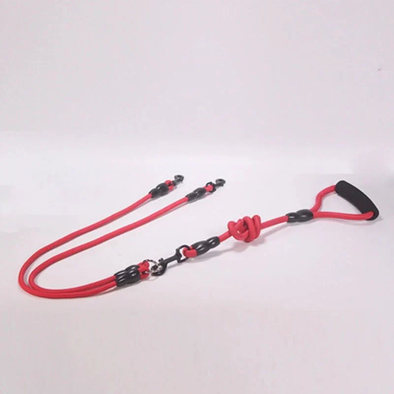 Laisse Multiple Nylon Gros Chien 2-4 Chiens