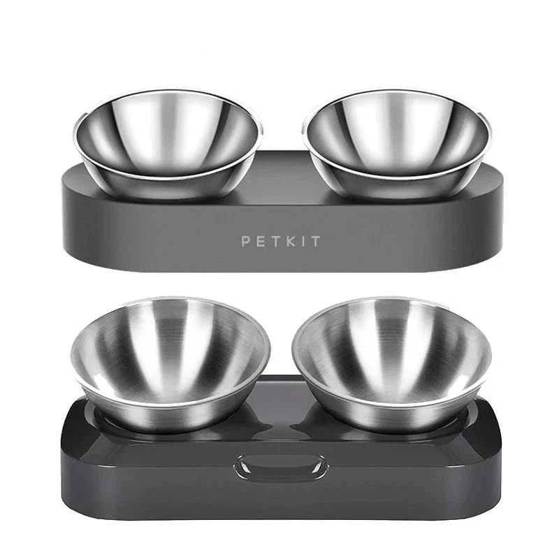Gamelle Inox Surélevée Réglable Chiot Grande Race