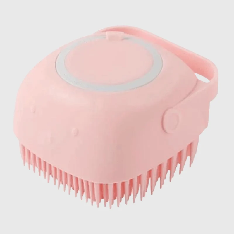 Brosse Silicone Bain Massage Gros Chien