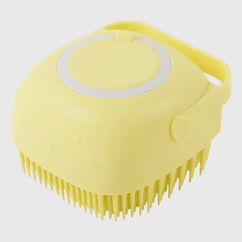 Brosse Silicone Bain Massage Gros Chien
