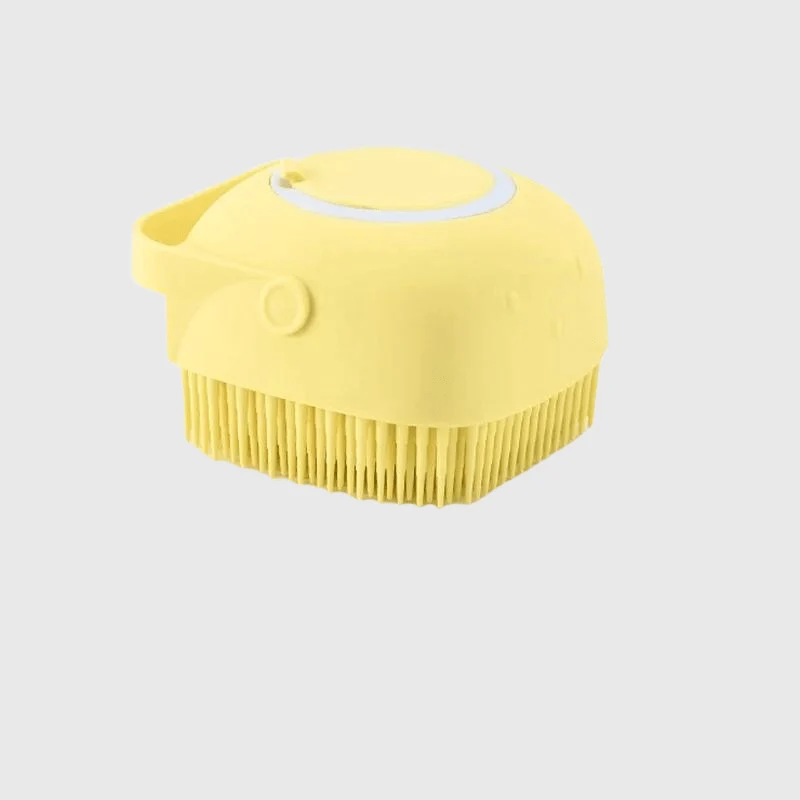 Brosse Silicone Bain Massage Gros Chien
