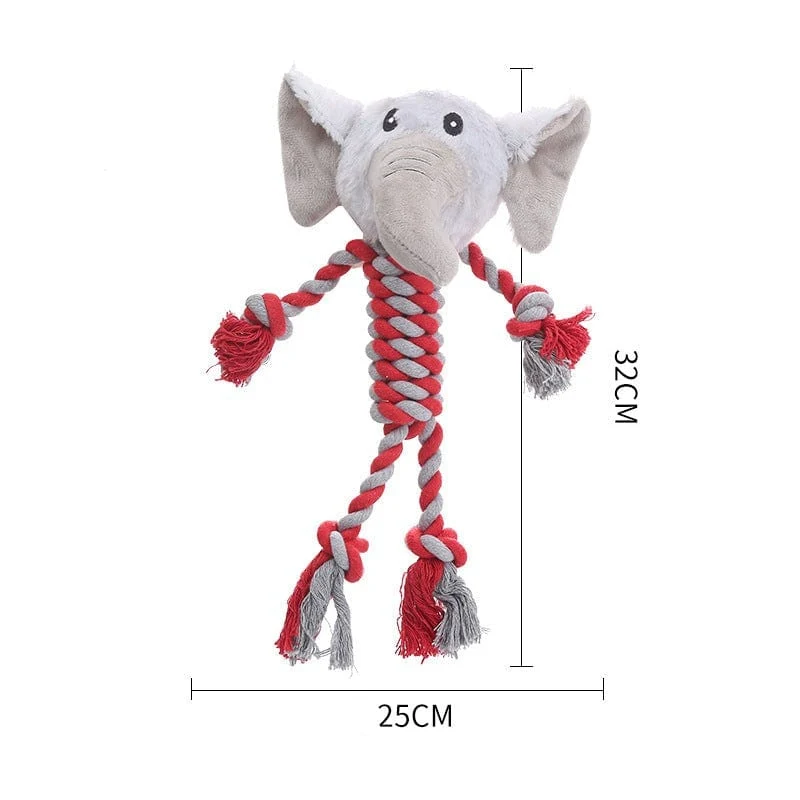 Jouet Peluche Résistant Gros Chien 6 Modèles