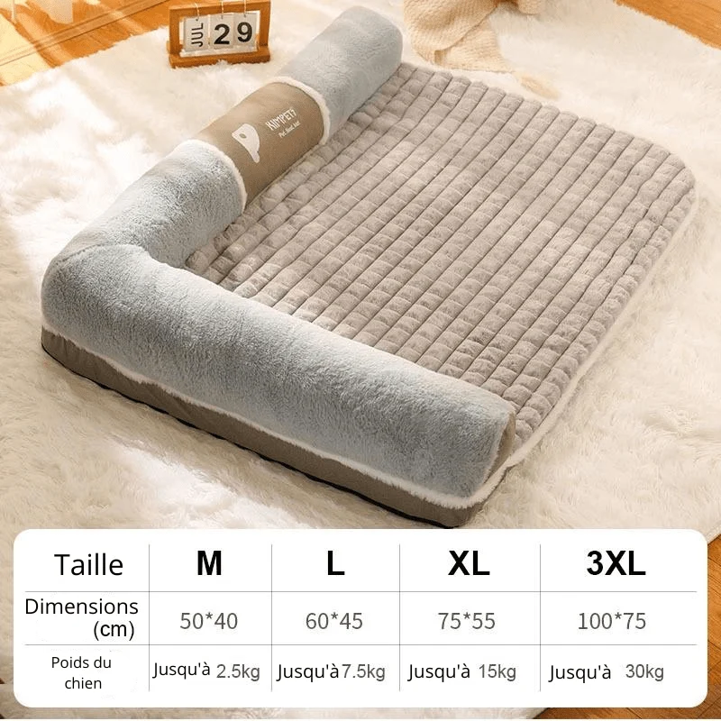 Lit Orthopédique Mousse Mémoire Chien XXXL