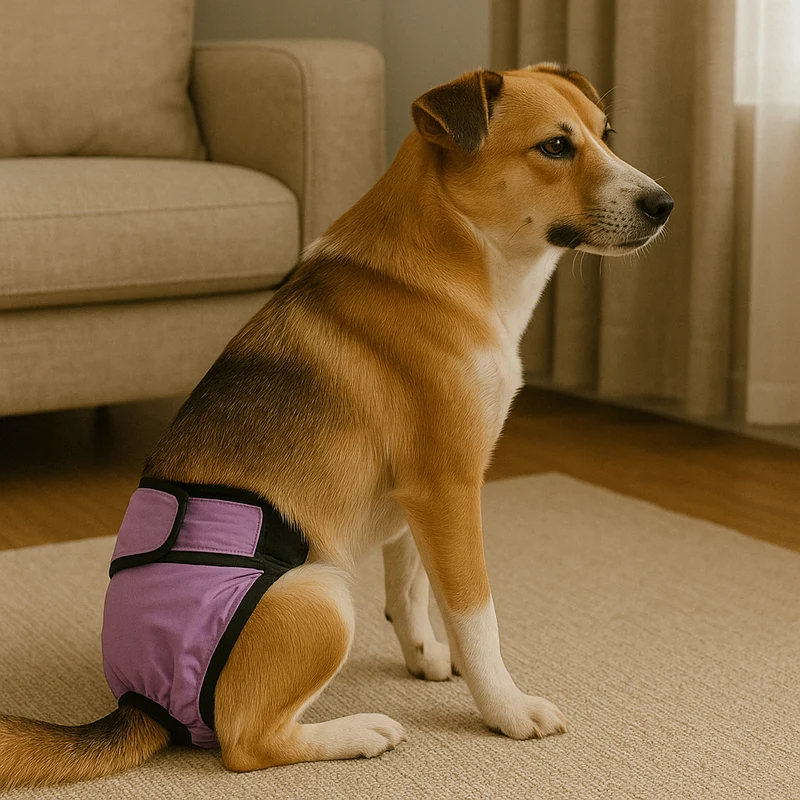 Culotte Hygiénique Chienne Réglable XS-XL