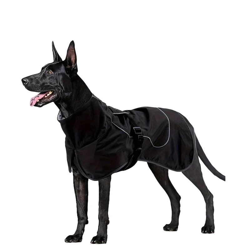 Manteau Hiver Col Haut Chien Ajustable