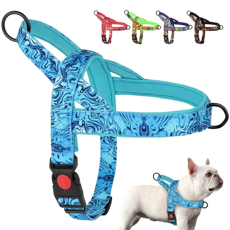 Harnais Anti-Traction Réglable Chien Nylon