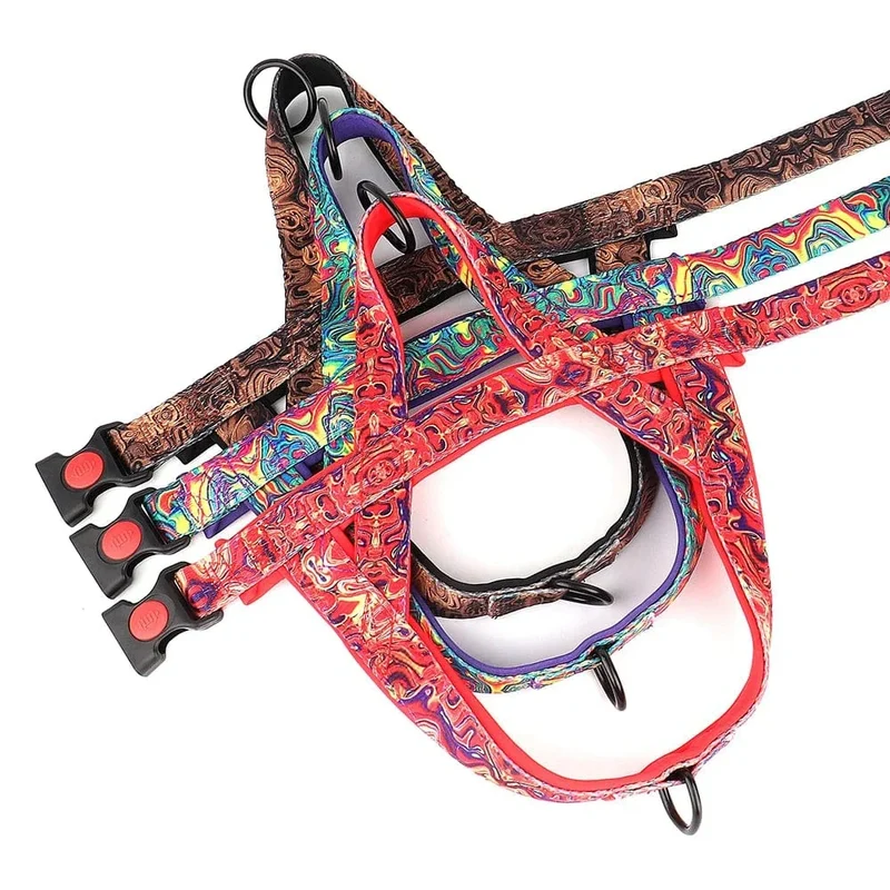 Harnais Anti-Traction Réglable Chien Nylon