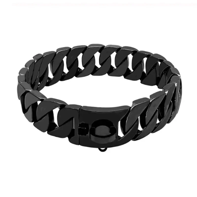 Collier Chaîne Inox Non-Étrangleur Gros Chien