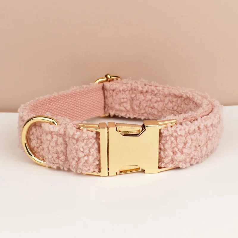 Collier Rembourré Chien Réglable Nœud Papillon
