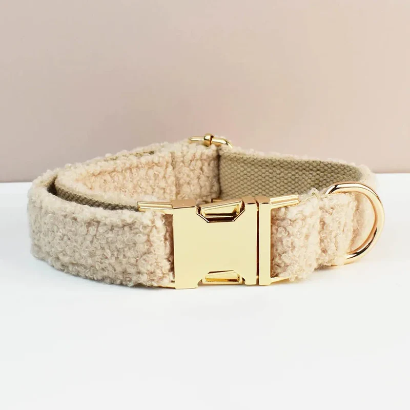 Collier Rembourré Chien Réglable Nœud Papillon