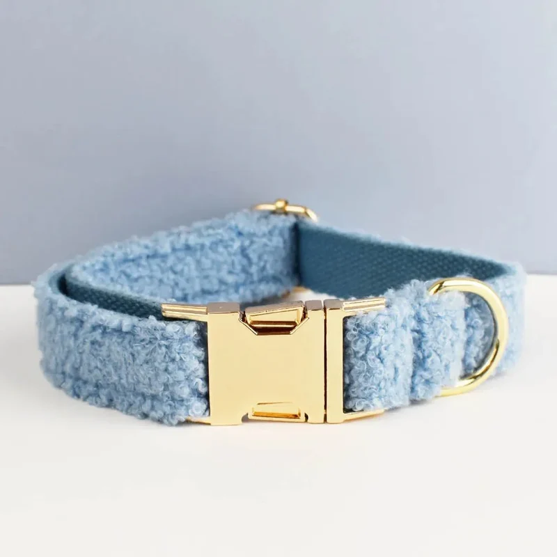 Collier Rembourré Chien Réglable Nœud Papillon
