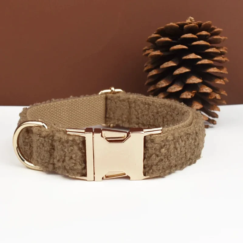 Collier Rembourré Chien Réglable Nœud Papillon