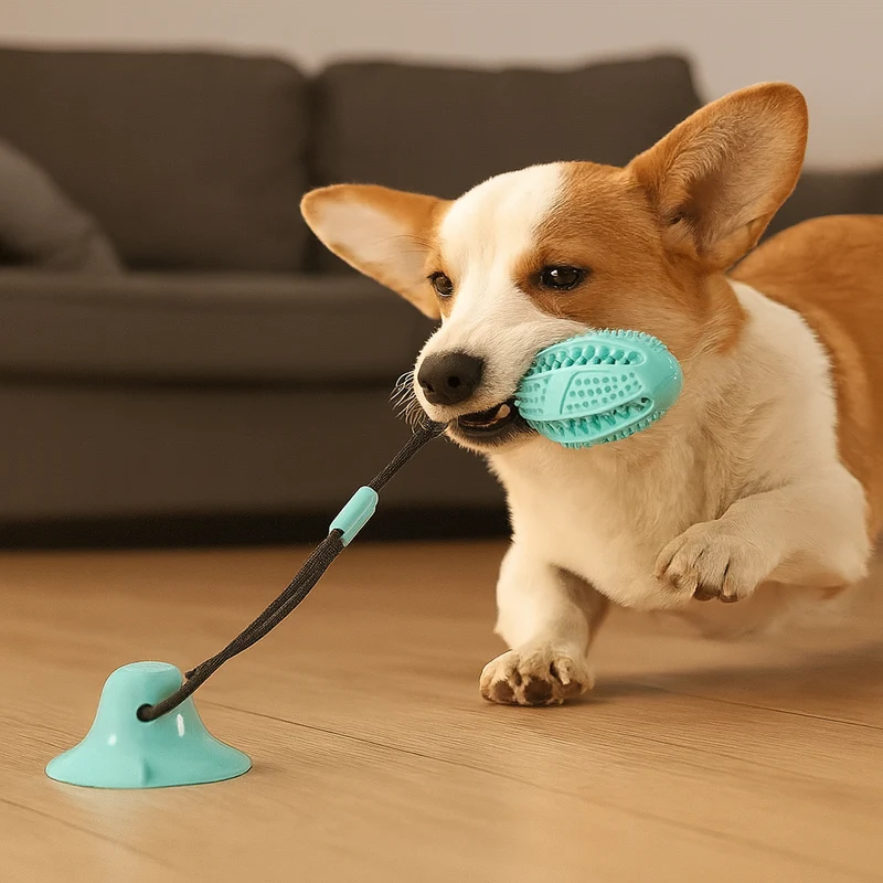Jouet Ventouse Ultra-Résistante Gros Chien Caoutchouc