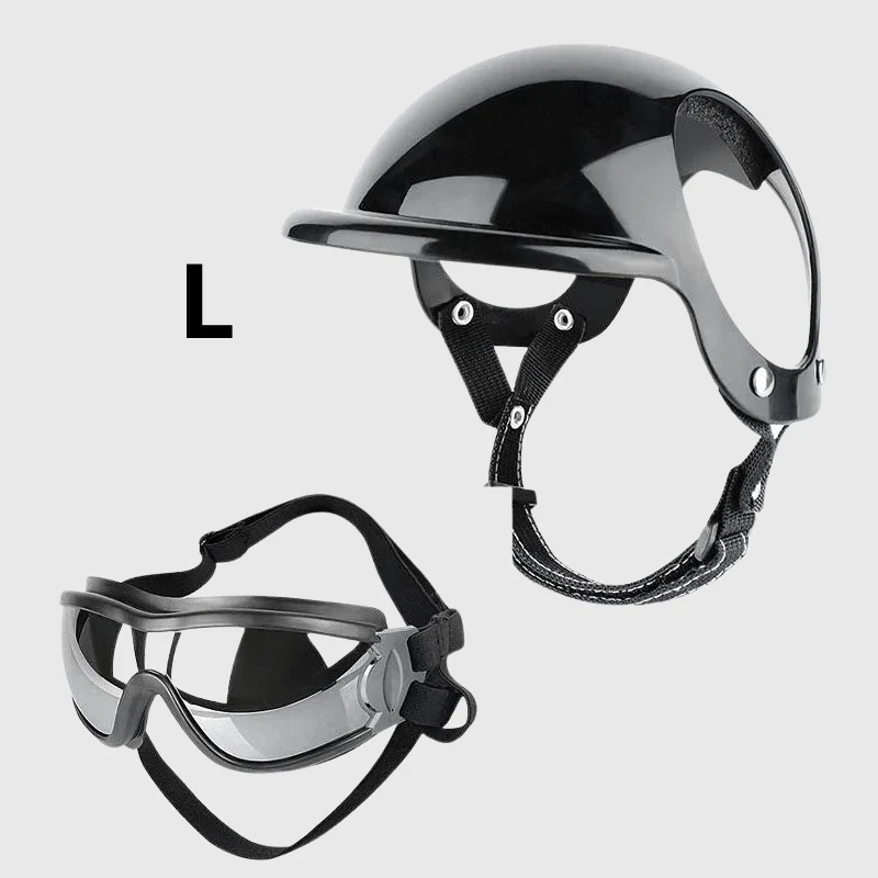 Casque Moto Chien Gros Gabarit Protection