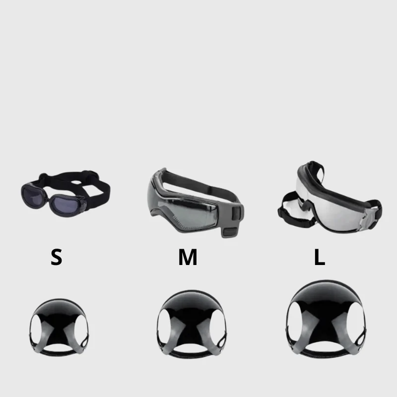 Casque Moto Chien Gros Gabarit Protection