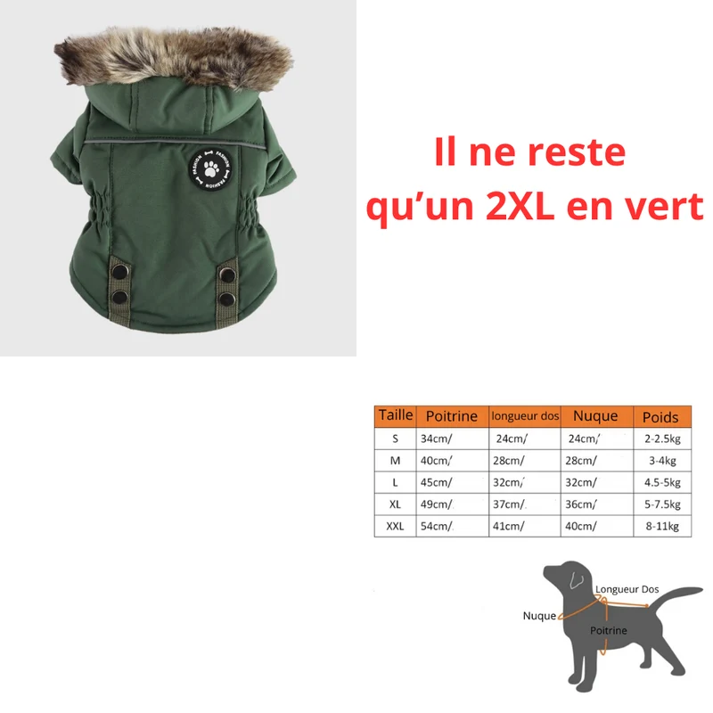 Manteau Pull Hiver Déstockage Gros Chien