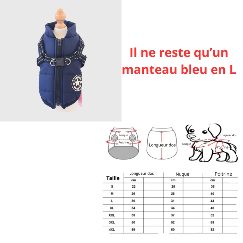 Manteau Pull Hiver Déstockage Gros Chien