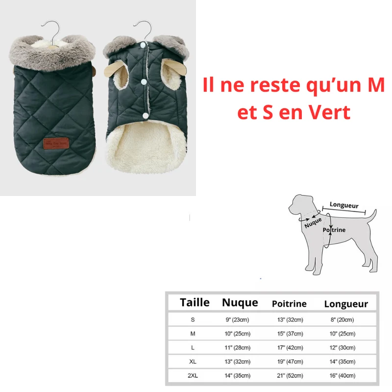 Manteau Pull Hiver Déstockage Gros Chien