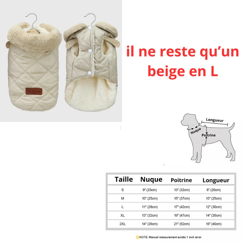 Manteau Pull Hiver Déstockage Gros Chien