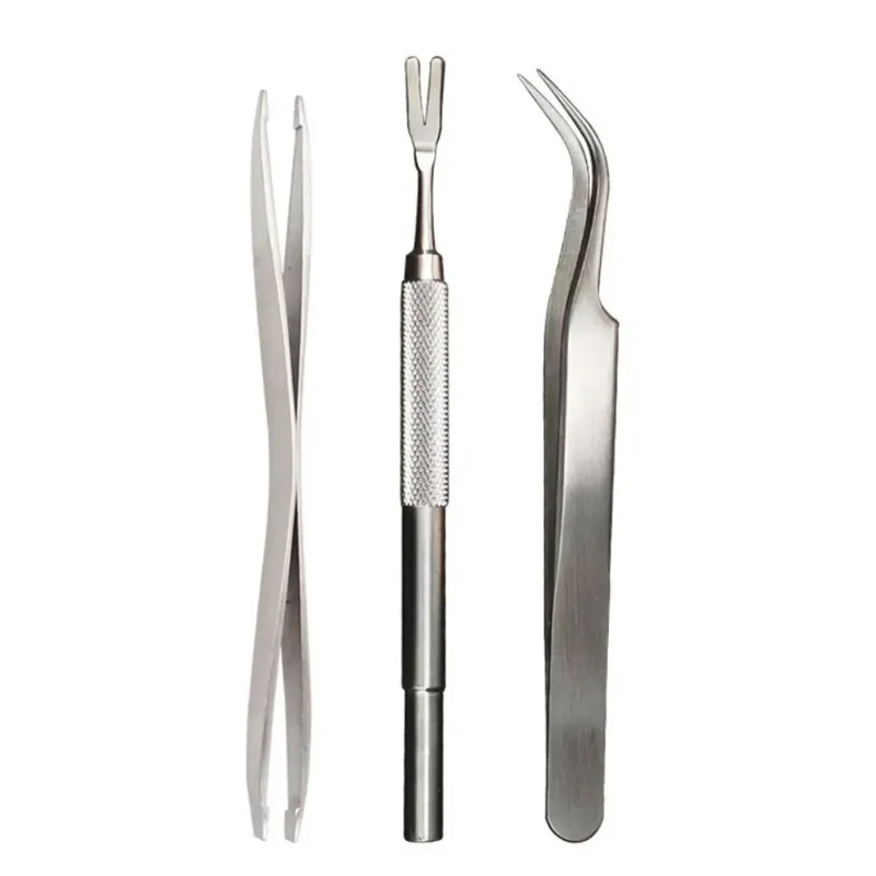 Kit Extracteur Tiques Inox Chien Chat