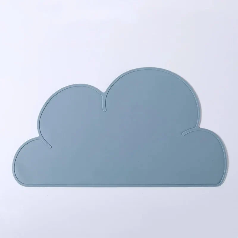 Tapis Gamelle Design Nuage Antidérapant Chien
