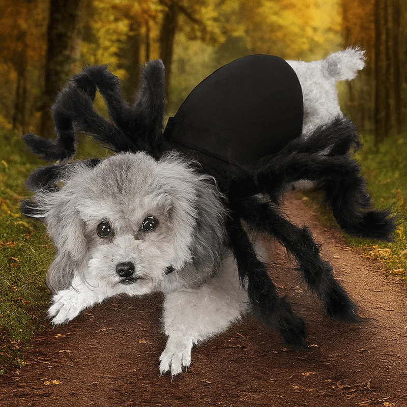Déguisement Araignée Halloween Chien Molosse