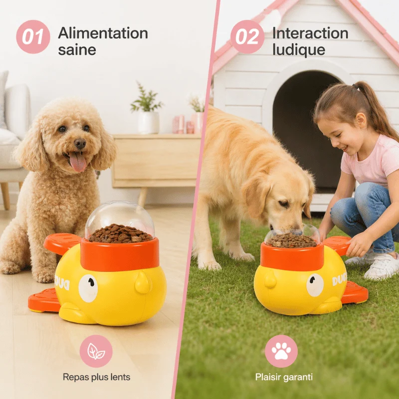 Jouet Puzzle Canard Distributeur Friandises