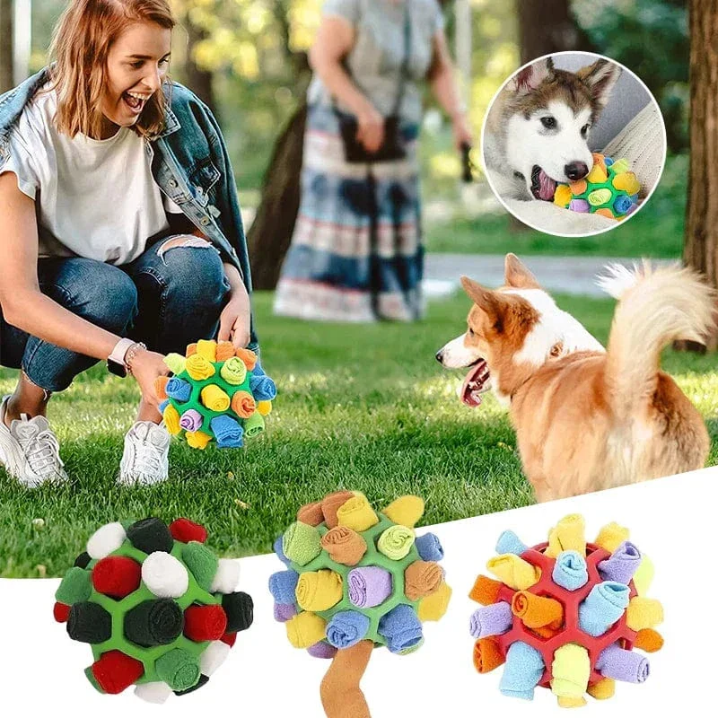 Balle Fouille Interactive Gros Chien Anti-Stress