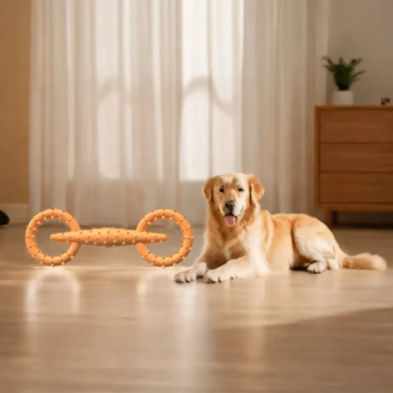 Anneau Traction Caoutchouc Jouet Gros Chien