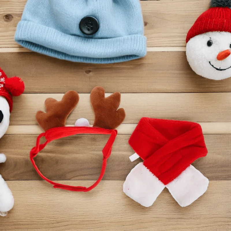 Costume Renne Noël Gros Chien Festif