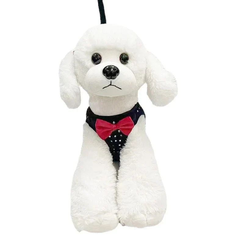 Harnais Doux Respirant Diamant Chien XS-M