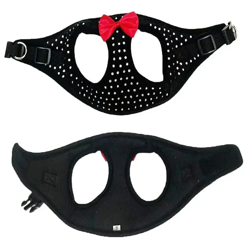 Harnais Doux Respirant Diamant Chien XS-M