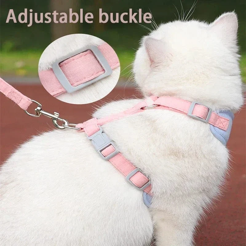 Harnais Laisse Anti-Traction Chien 4 Coloris