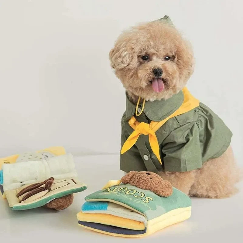 Livre Olfactif Interactif Stimulation Chien