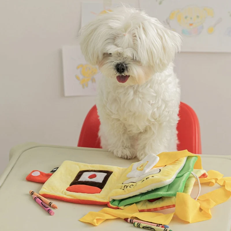 Livre Olfactif Interactif Stimulation Chien