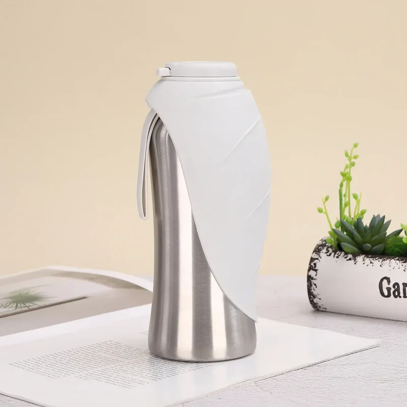 Gourde Voyage Inox Pliable Gros Chien